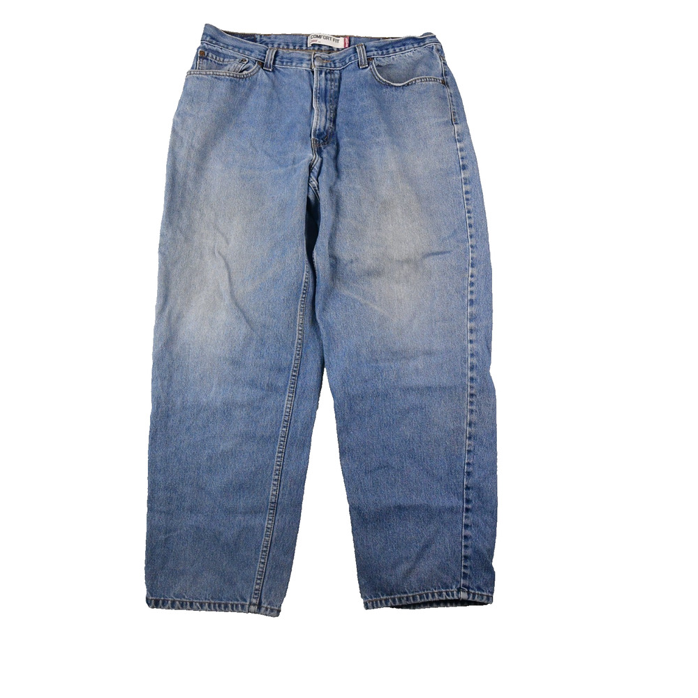 Levis Jeans 560 Mens 38x32 (36x30 Actual) Comfort Fit Blue Denim